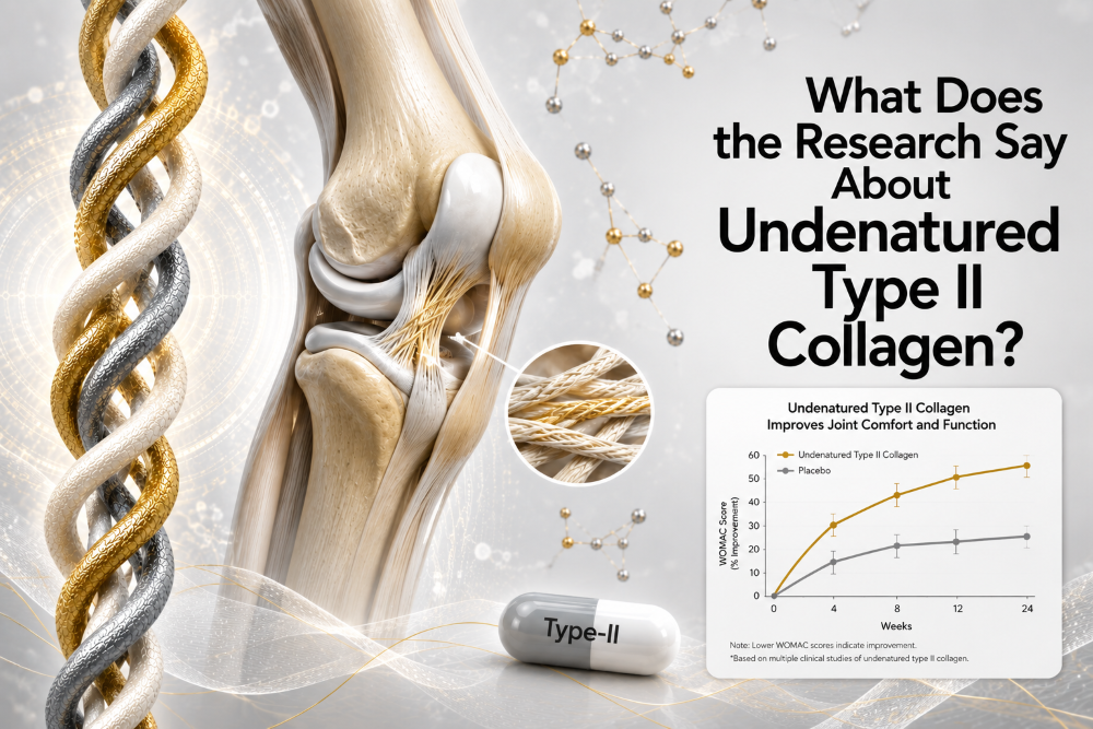 What Does the Research Say About Undenatured Type II Collagen?