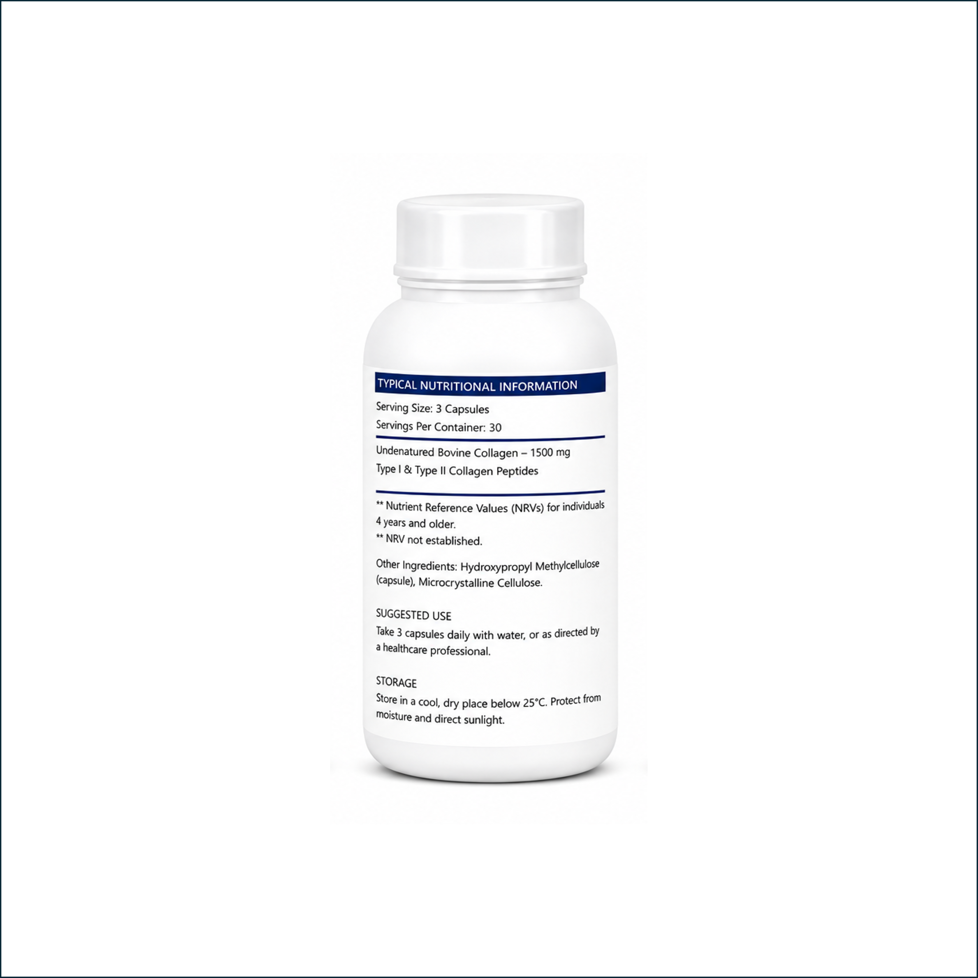 90 capsules PürGold Undenatured Collagen (30 day supply)
